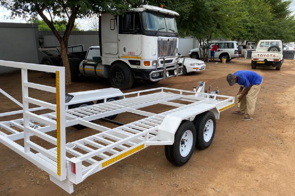 Mobile Car Tow trailer